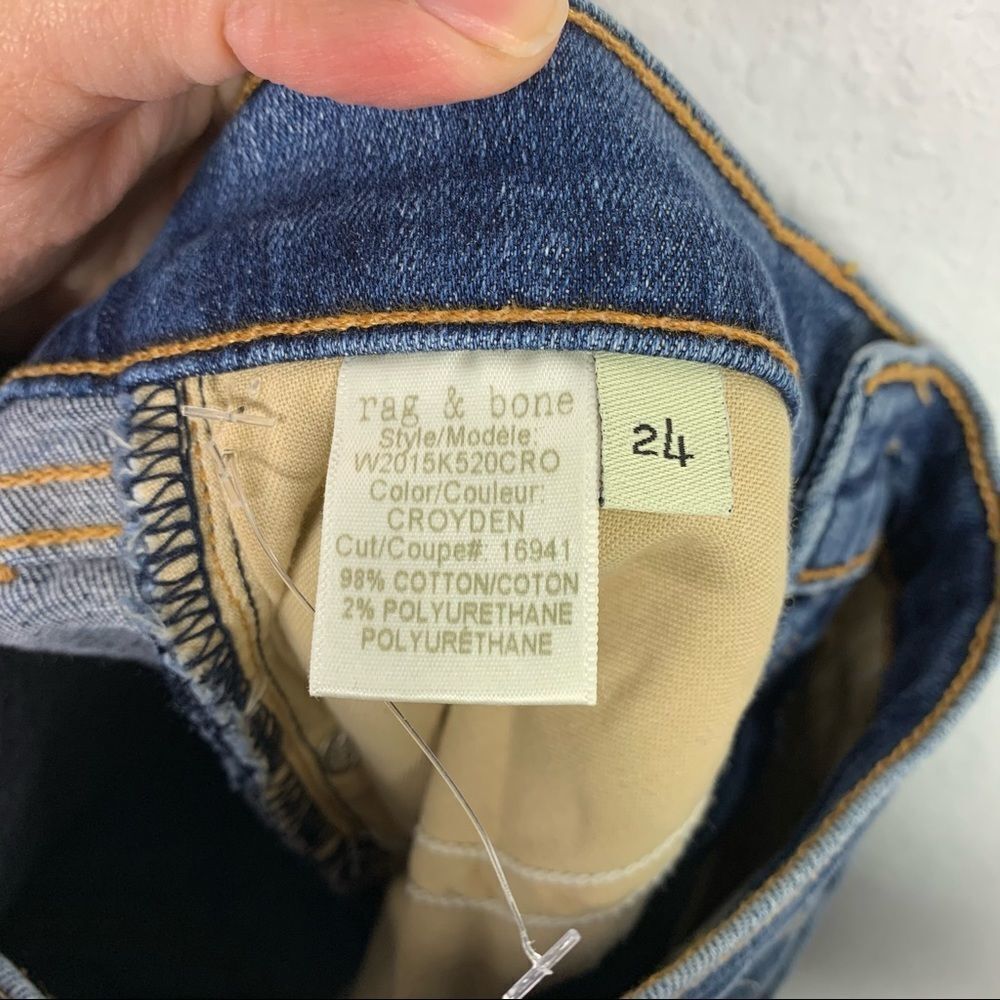 -Rag and Bone Croyden Hana Jeans 24 NWT - Picture 13 of 15